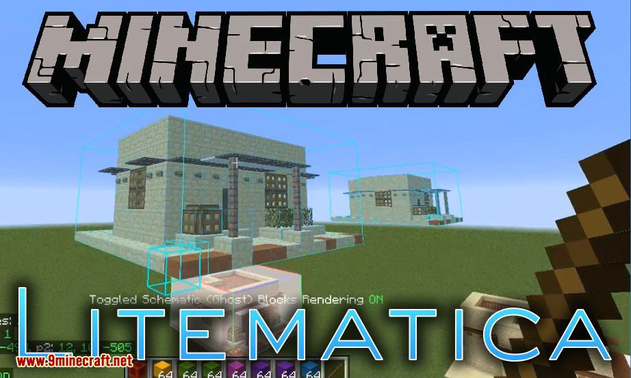 Litematica Mod 1.17.1/1.16.5 (New Modern Schematic Mod)