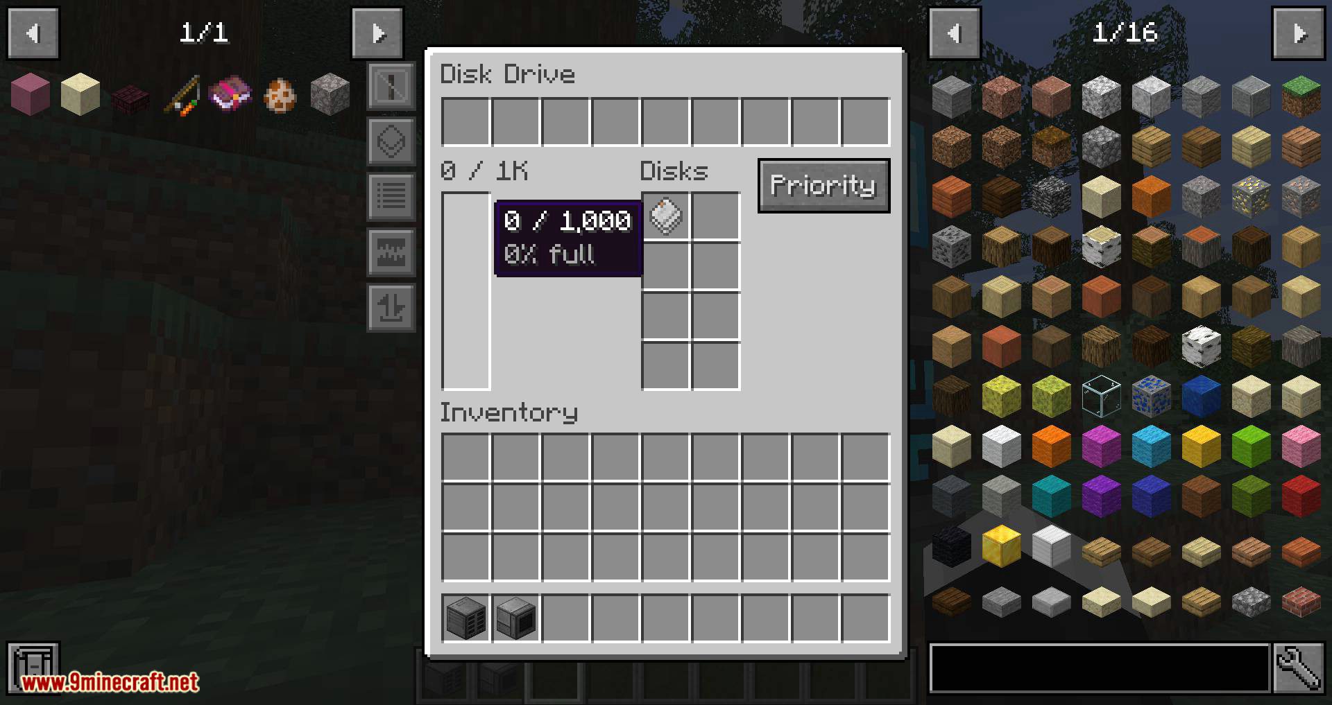 Extra Disks Mod 1.16.5/1.15.2 (Bigger Disks to Refined Storage