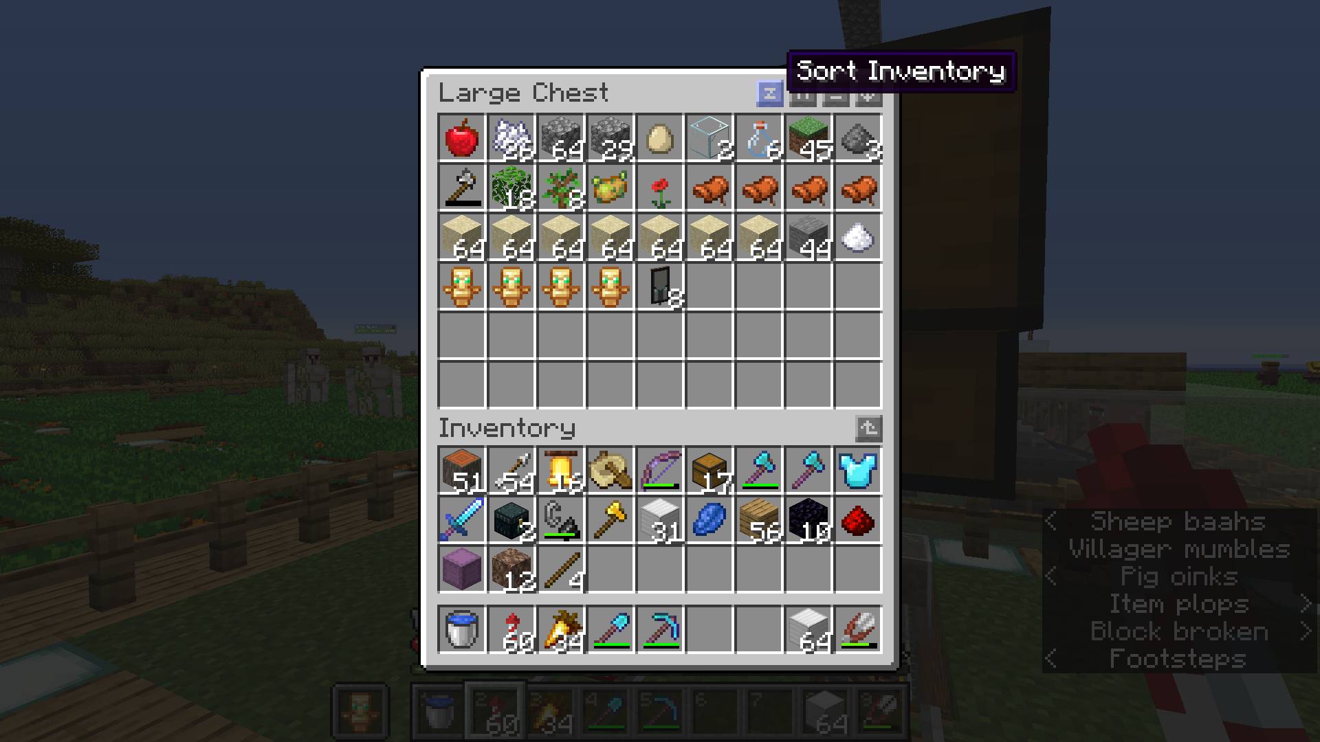 Inventory Profiles Mod 1.16.2/1.15.2 (Inventory Sorting Tweaks