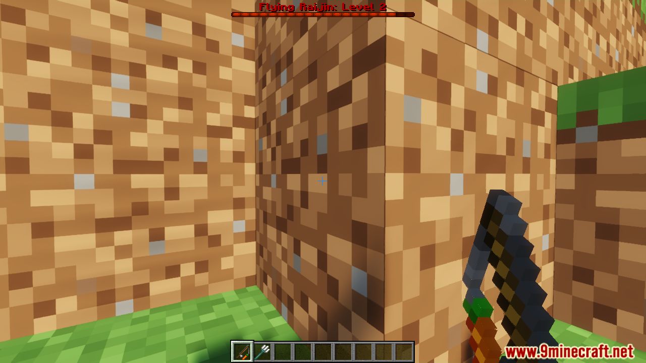 Flying Raijin Level 2 Data Pack 1.16.5/1.15.2 Minato Namikaze in Minecraft