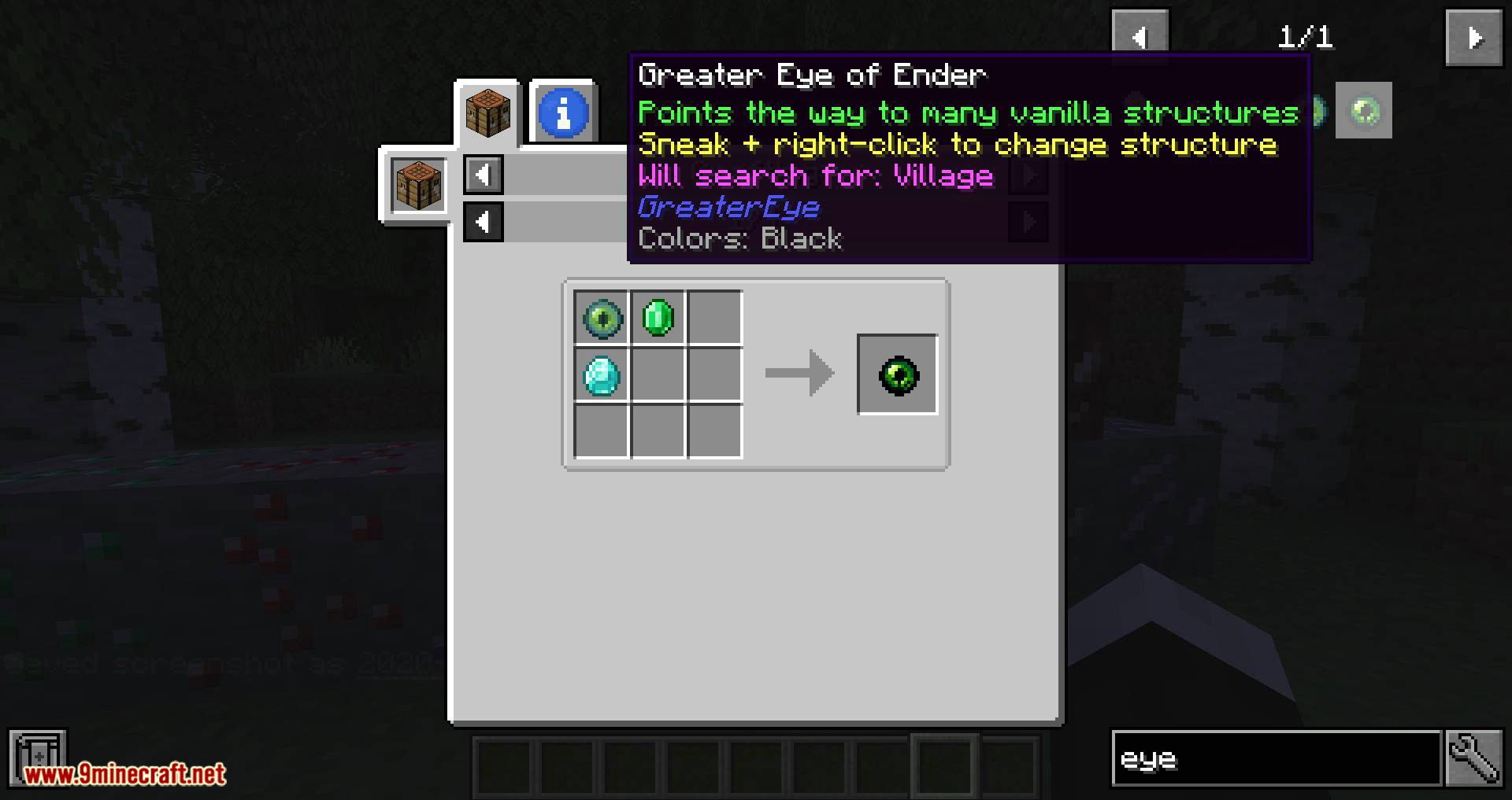 They are used to find and activate end portals. Greater Eye Of Ender Mod 1 17 1 1 16 5 Next Level Eye Of Ender 9minecraft Net