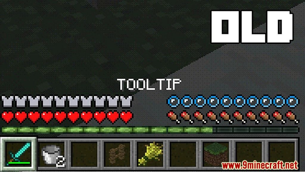 Compact HUDS Data Pack 1.15.2 (A Better Headsup Display for Minecraft