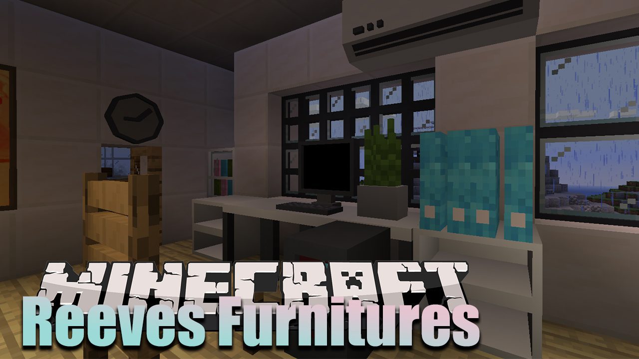 Realistic Modern Furniture Mod 1122 Minecraft How To