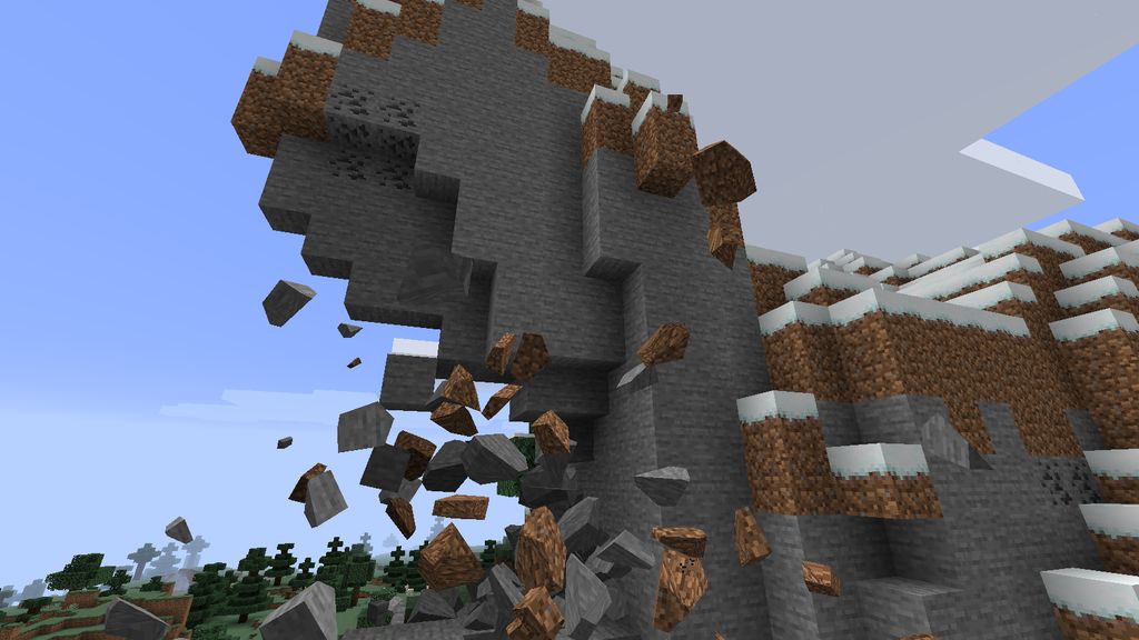 Physics Mod 1.17.1/1.16.5 (Destructive, Realism)