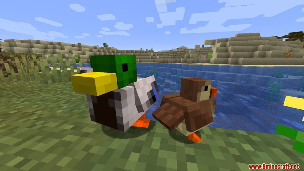 Untitled Duck Mod 1.16.5 (Animal, Food)