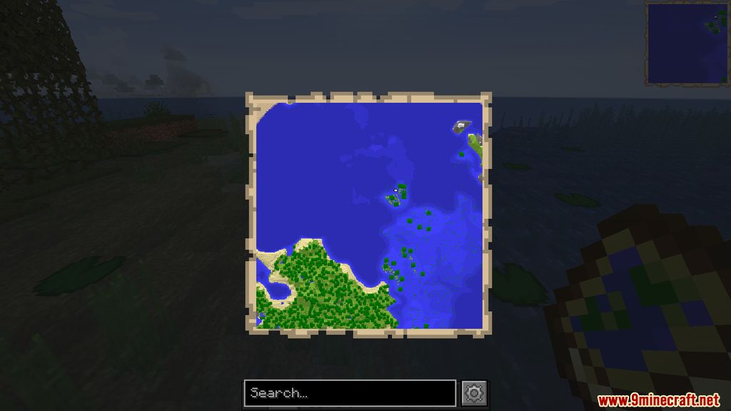 Map Atlases Mod (1.19.2, 1.18.2) Enormous Map