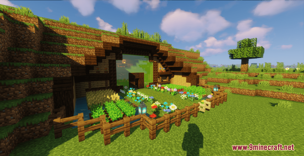 The Hobbit Hole Map 1.17.1 For Minecraft - 9Minecraft.net
