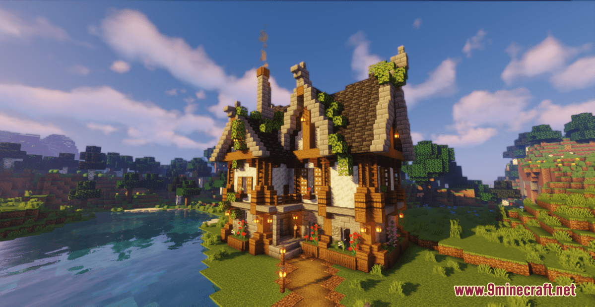 Aesthetic Cottage Map 1.17.1 For Minecraft - 9Minecraft.net