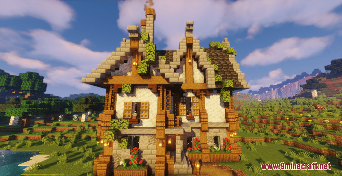 Aesthetic Cottage Map 1.17.1 For Minecraft - 9Minecraft.net