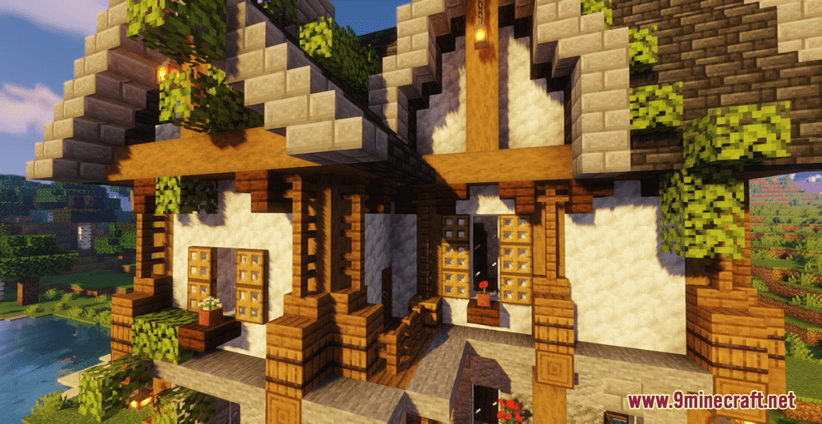 Aesthetic Cottage Map 1.17.1 For Minecraft - 9Minecraft.net