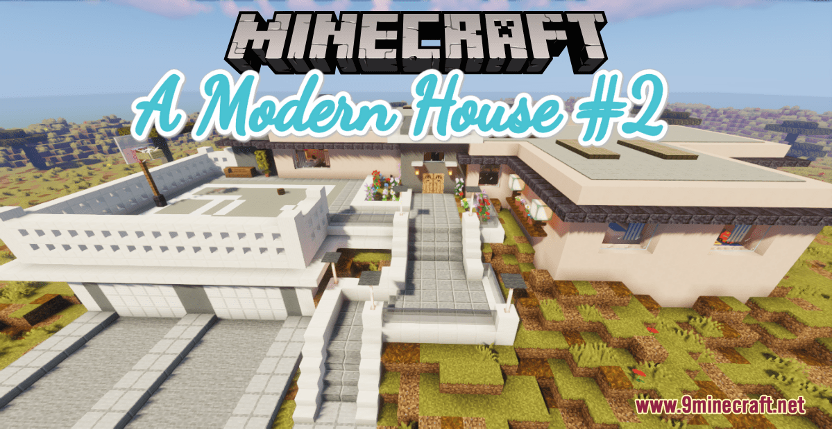 A Modern House #2 Map 1.17.1 For Minecraft - 9Minecraft.net