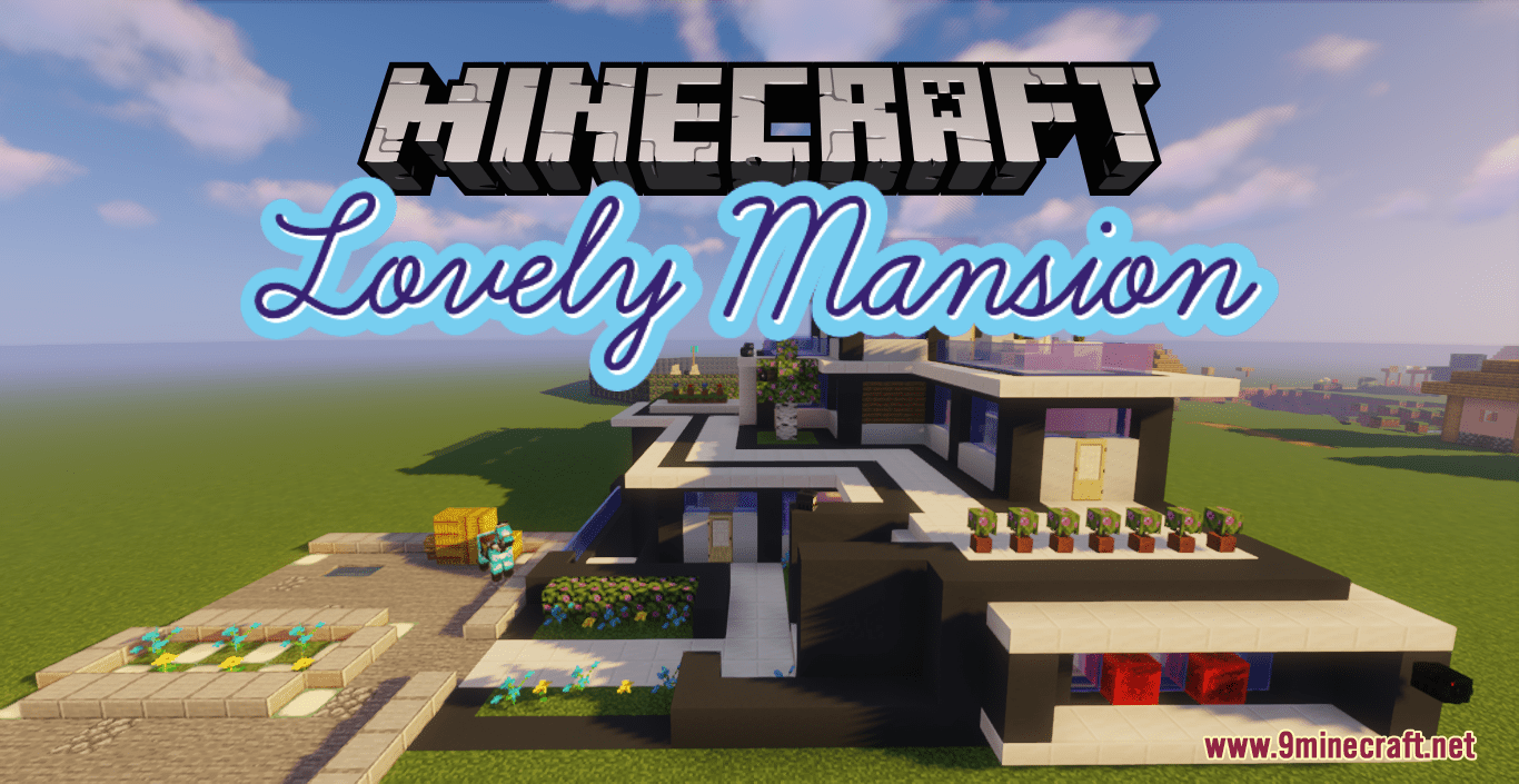 Lovely Mansion Map 1.17.1 For Minecraft - 9Minecraft.net