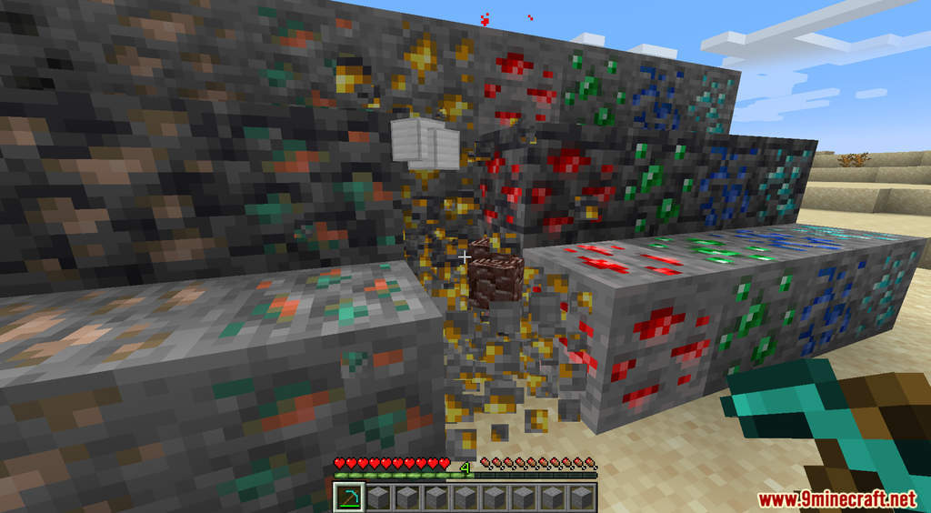 Minecraft But Every Ore Is Super Data Pack 1.18.1, 1.17.1 (OP Ore
