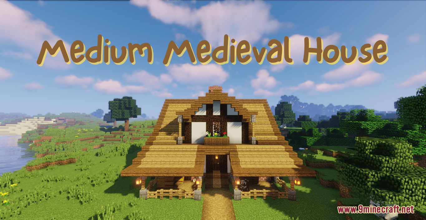 Medium Medieval House Map 1.18.1 For Minecraft - 9Minecraft.net