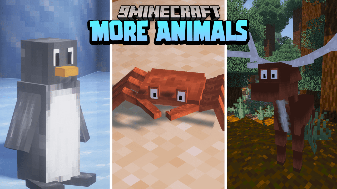 Top 186 + All animals in minecraft