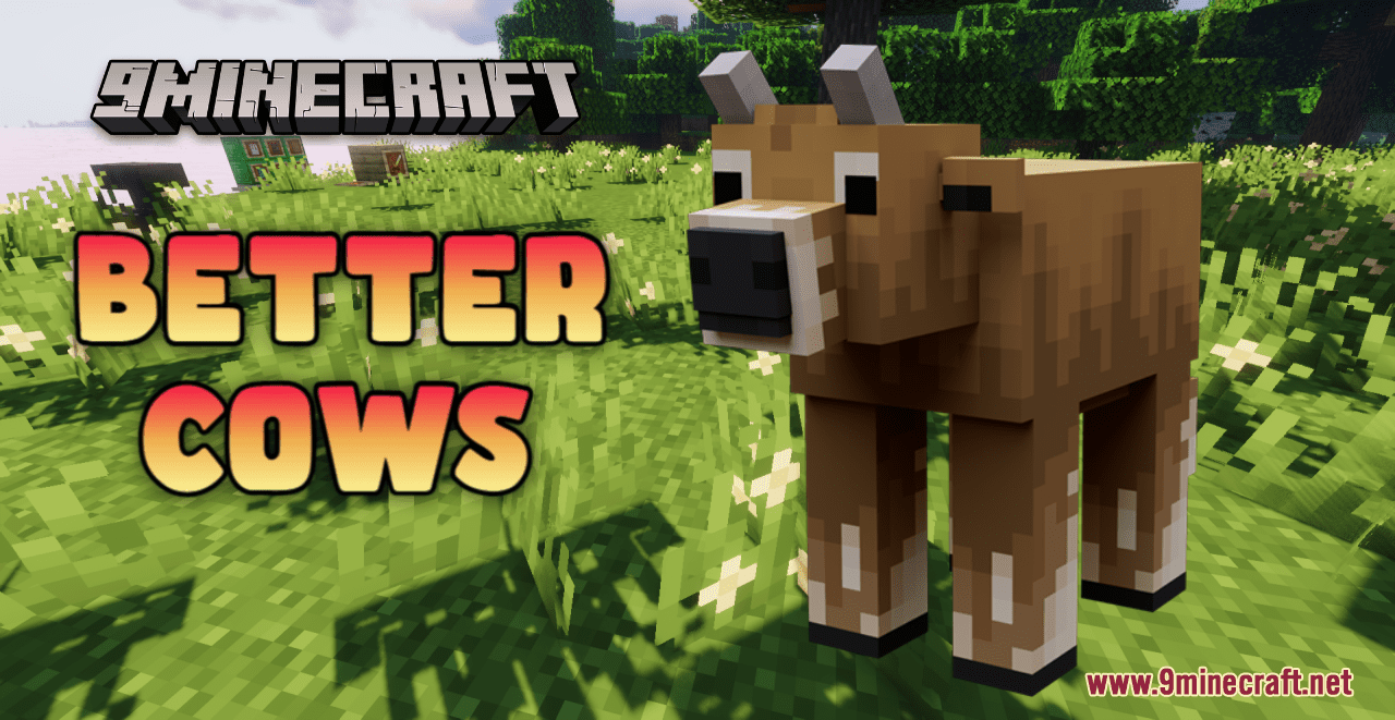 Better Cows Resource Pack (1.20.6, 1.20.1) Texture Pack