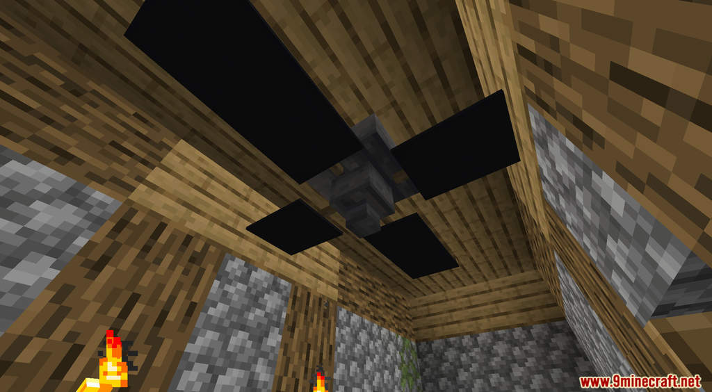 Working Ventilators Data Pack (1.19.2, 1.18.2) Decorative Ceiling Fan