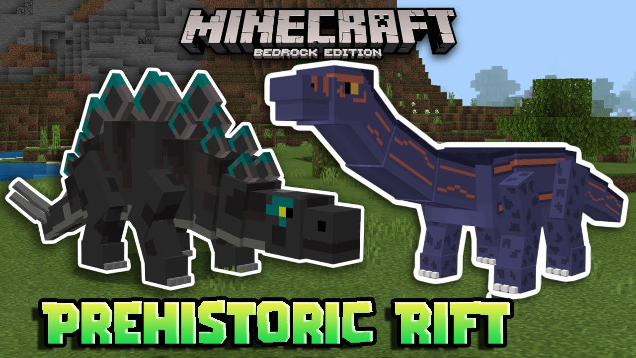 Prehistoric Rift Addon (1.19) MCPE/Bedrock Dinosaur Mod