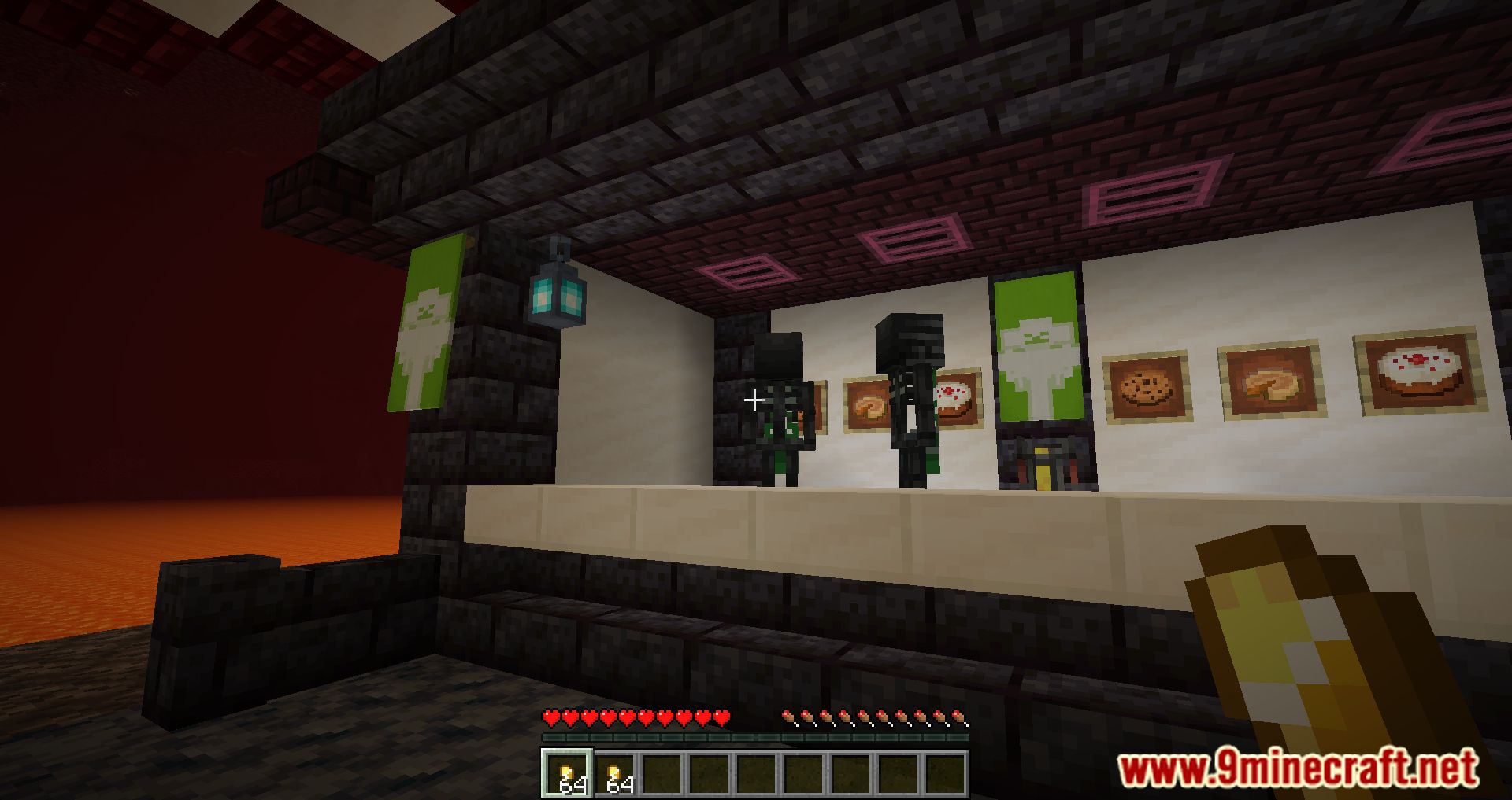 Lava Java Mod (1.20.6, 1.20.1) Drinks From The Nether