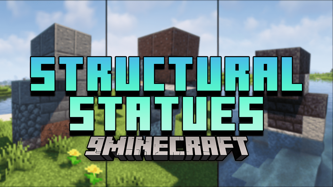 Structural Statues Mod (1.19.4, 1.18.2) Bunch Of New Structures
