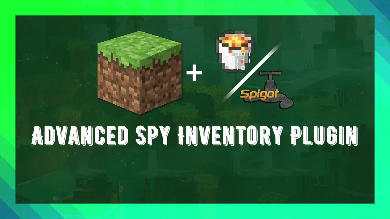 Advanced Spy Inventory Plugin (1.21.1, 1.20.1) Bukkit, Spigot, Paper