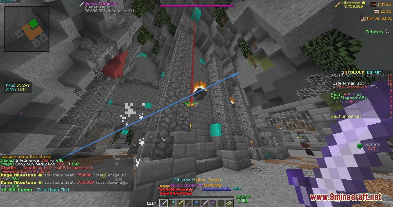 Dungeons Guide Mod (1.8.9) Dungeon Secret for Hypixel Skyblock