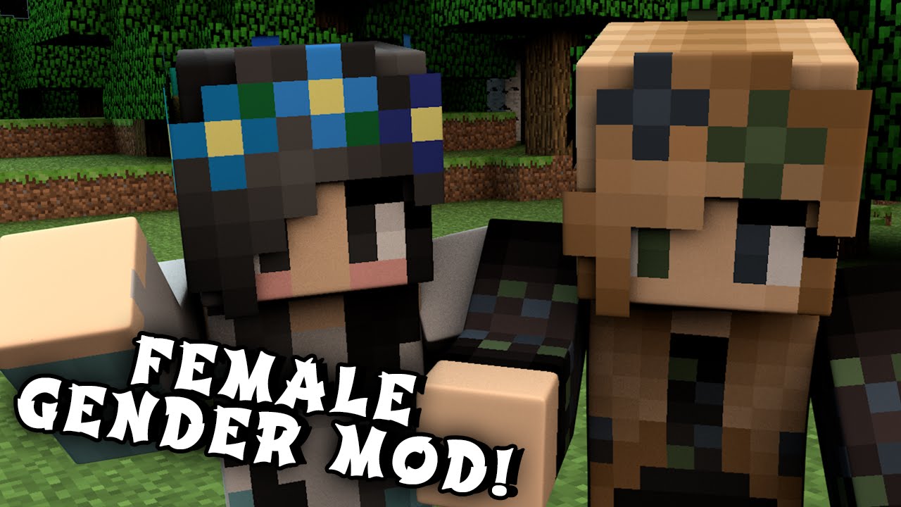 Female Gender Mod (1.21.1, 1.20.1) Adding Breasts to Look Like a Girl