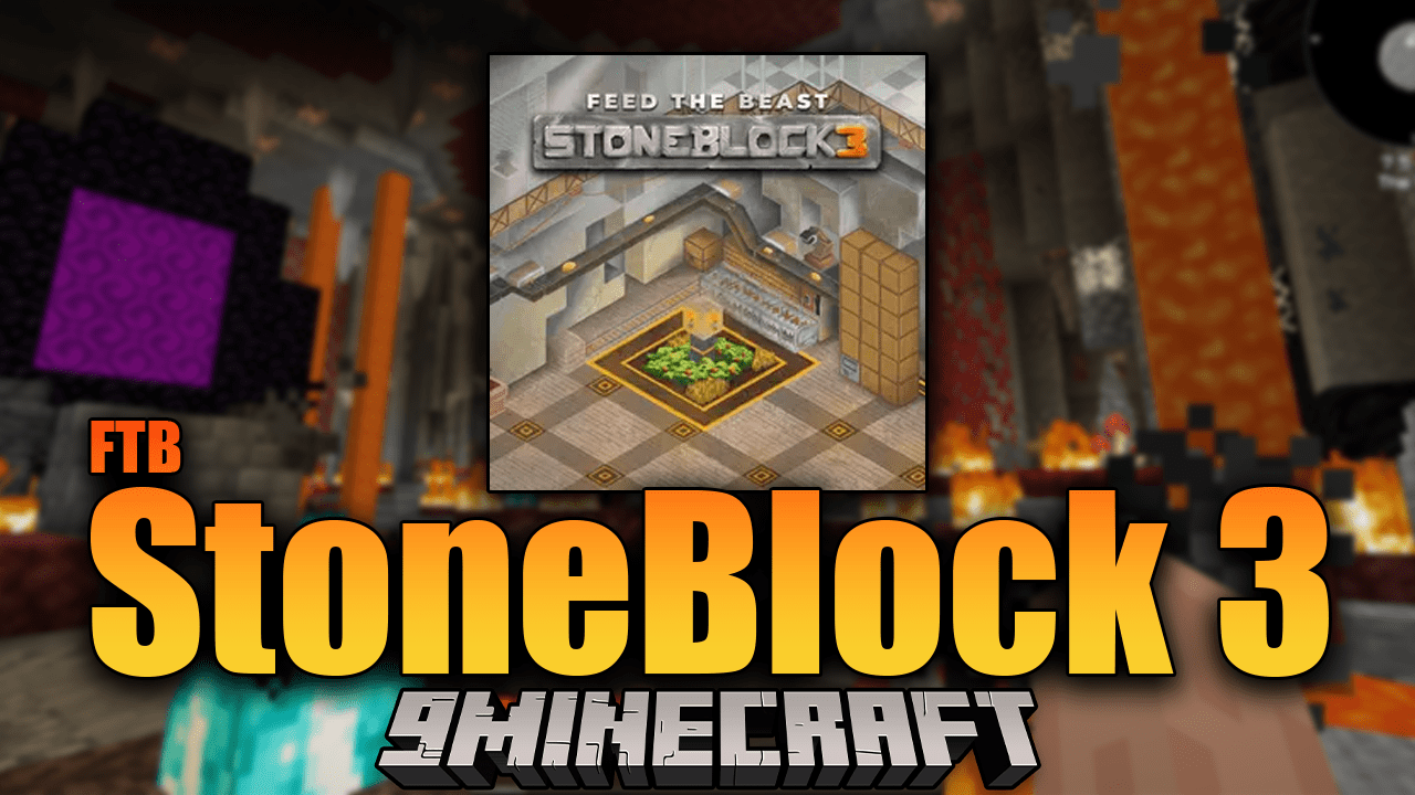 FTB Stoneblock 3 Modpack (1.18.2) Build A Base that Really Rocks