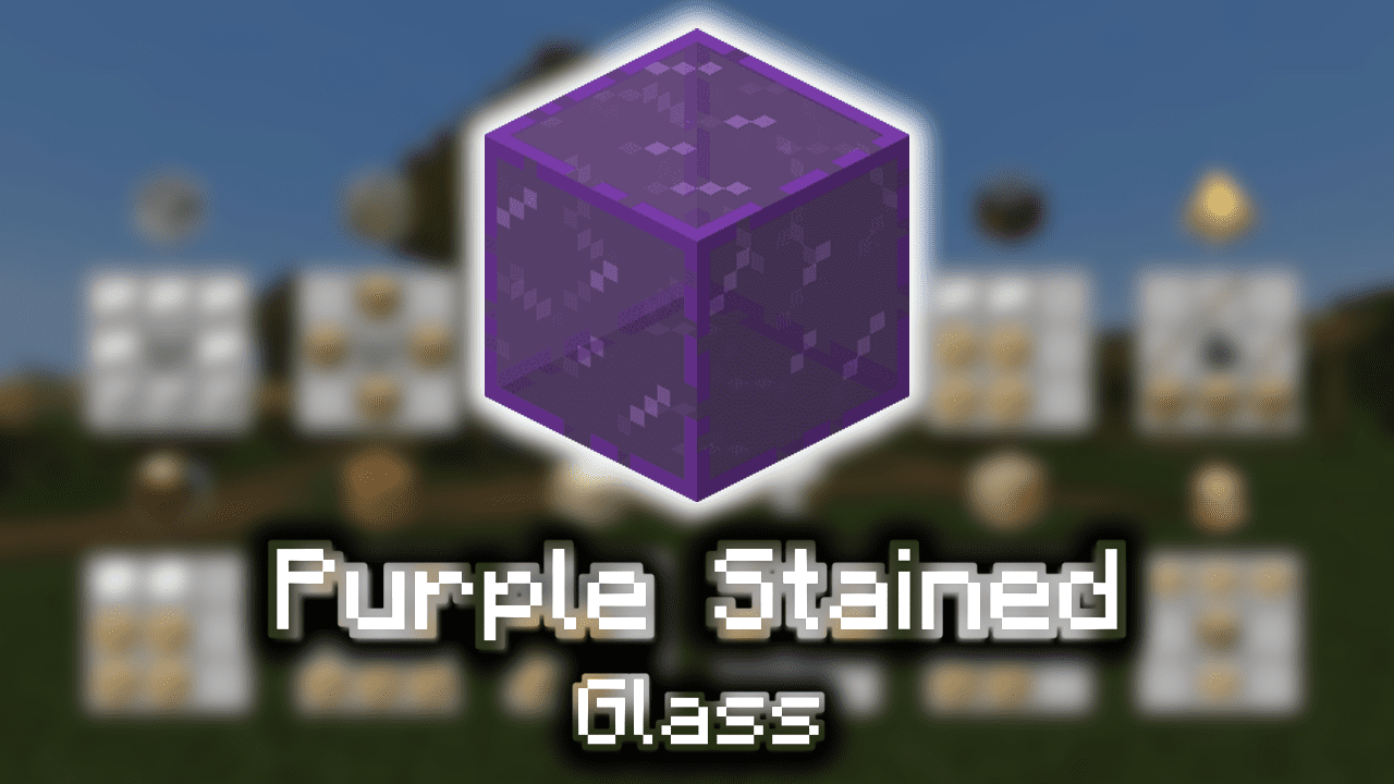 Purple Stained Glass Wiki Guide
