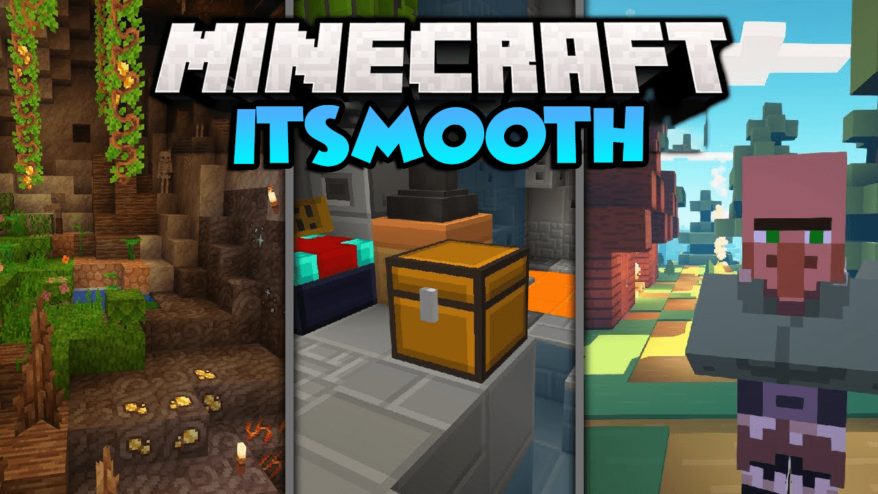Itsmooth 8x8 Texture Pack (1.20, 1.19) Java/Bedrock