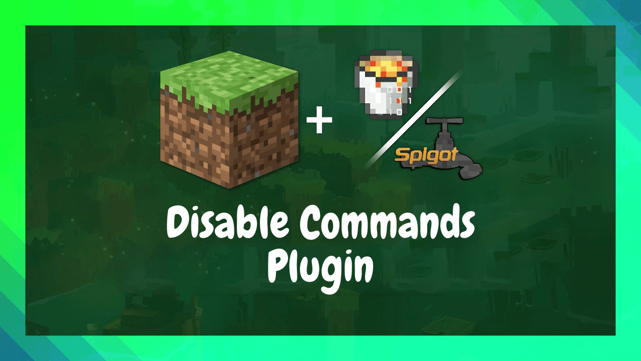 Disable Commands Plugin (1.20.1, 1.19.4) Spigot