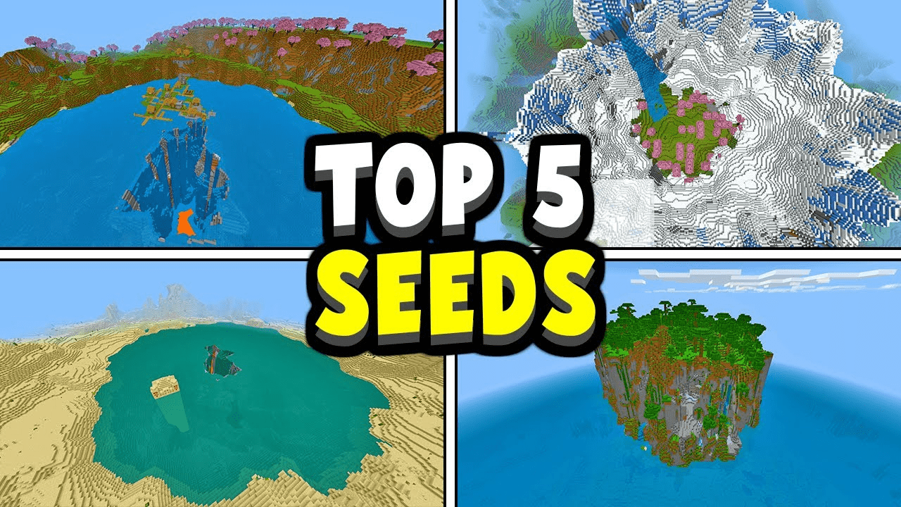 5 Best Starter Seeds For Minecraft (1.20.6, 1.20.1) Java/Bedrock Edition