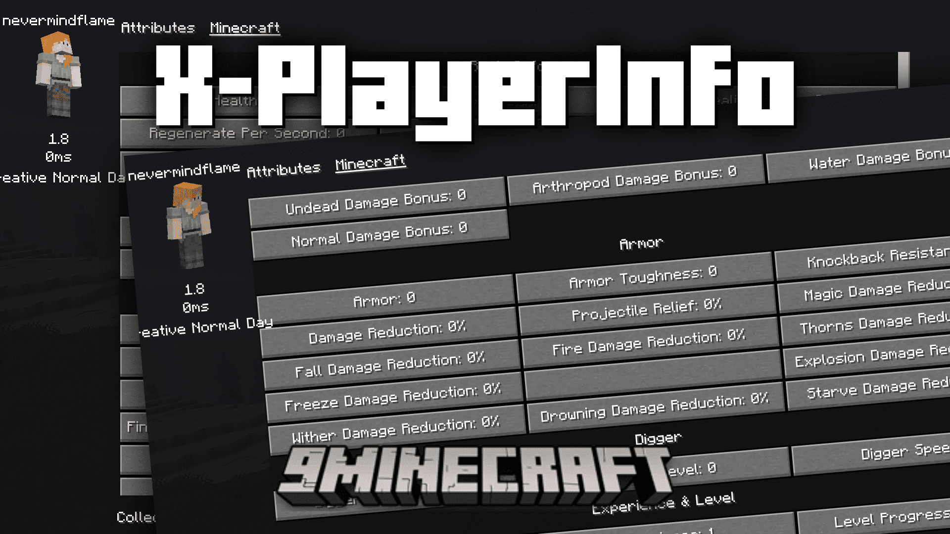 XPlayerInfo Mod (1.20.2, 1.20.1) Player Statistics Screen