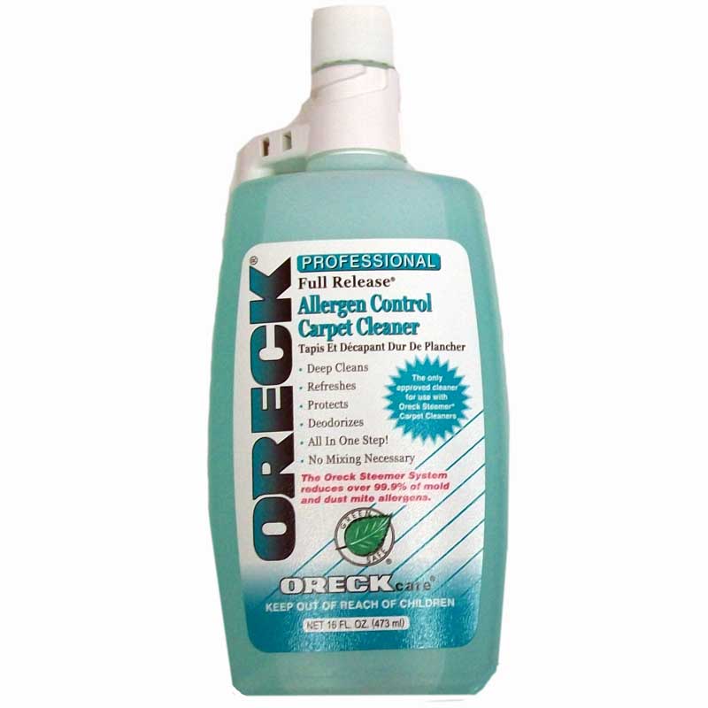 Oreck Shampoo Cartridge Allergen Control 16 oz.