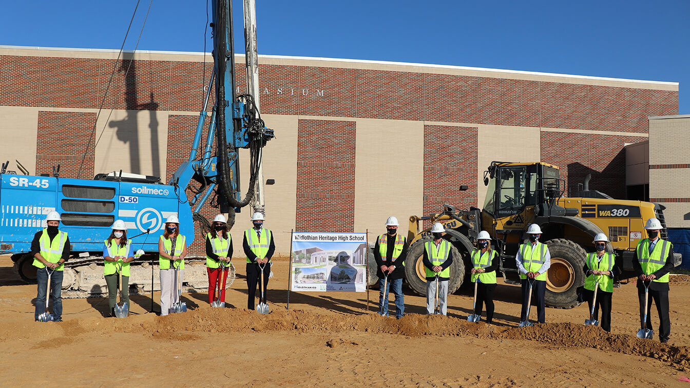 School Construction News Article Texas High School Launches 53M Revamp and Expansion