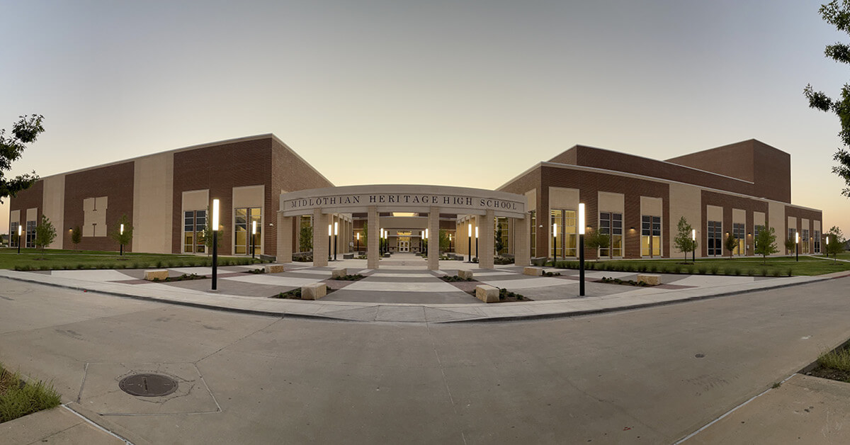 AP Completes Midlothian ISD’s 53M Heritage High School Renovations and