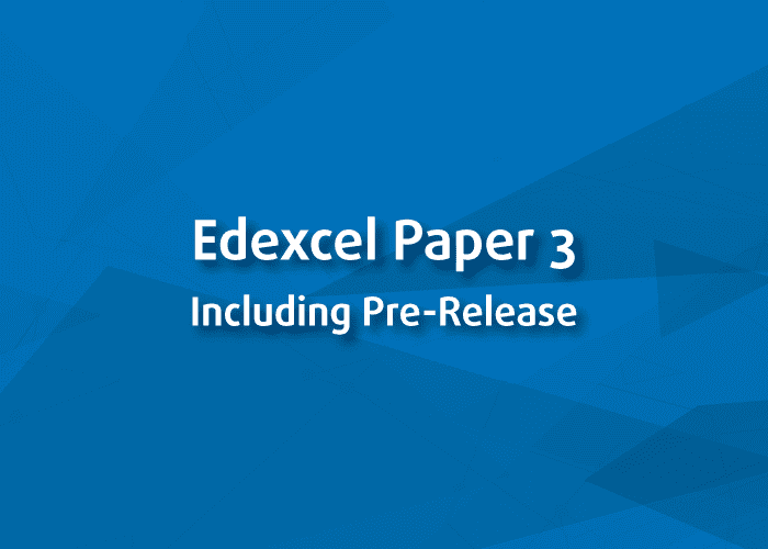 Edexcel Paper 3 AZ Business Training