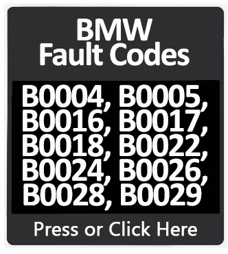 BMW Fault Codes