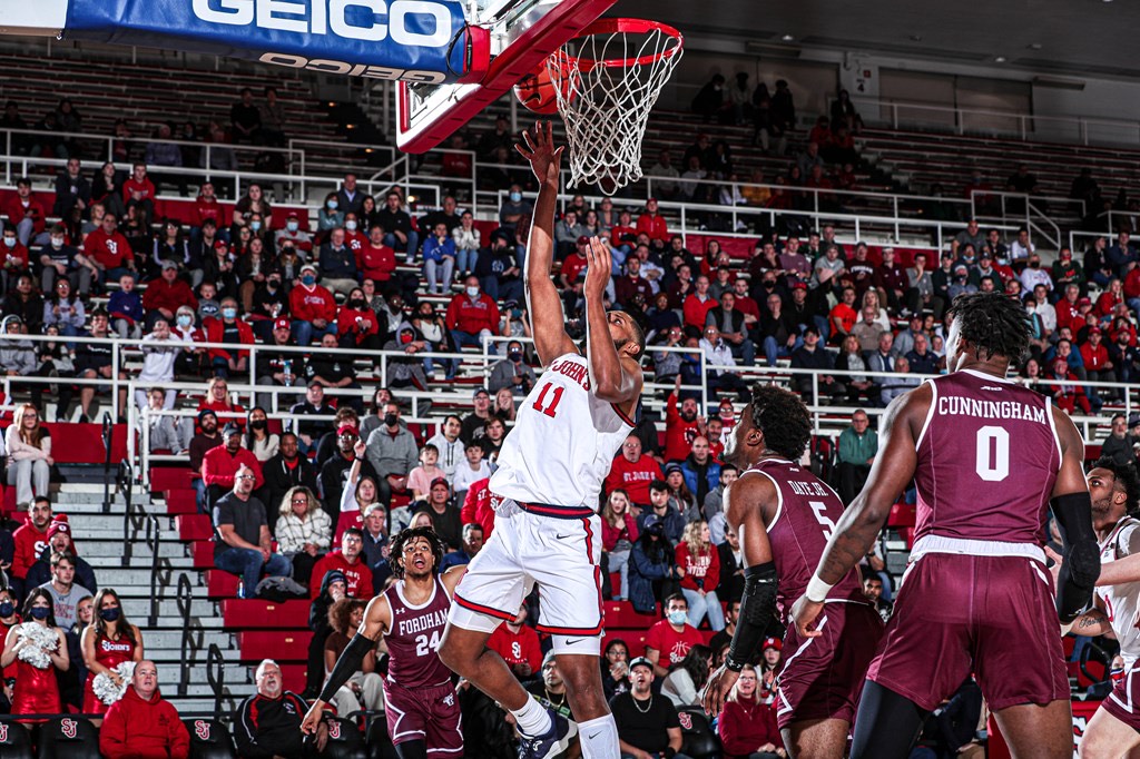 Fordham Can't Rally Against St. John's in "Neighborhood Brawl," Fall 83