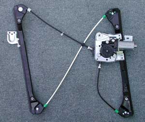 Diagnosing and replacing a power window regulator & motor in a Pontiac