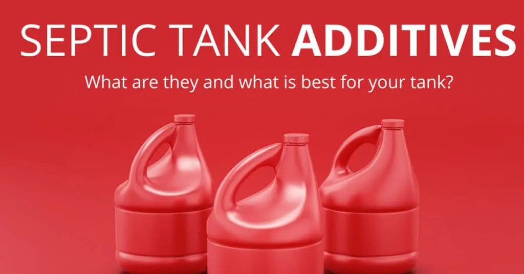 Septic Tank Additives What are they A1 Tank Service