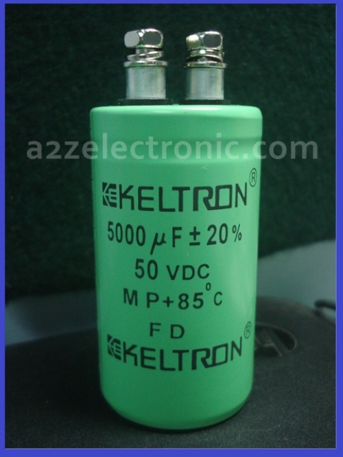 5000 MFD / 50 VDC, 85'C ( ELECT ) , MP SERIES 35x60mm SCREW TERMINAL