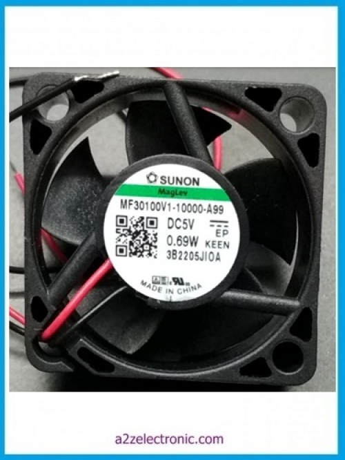 1 Inch 5VDC 30x30x10mm Vapo Bearing 2wire MF30100V110000A99 DC FAN SUNON