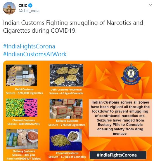CBIC Issued Stats On How Indian Customs Is Fighting Against Smuggling 