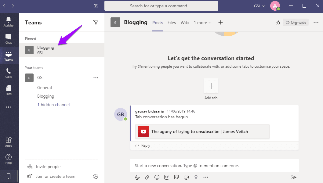 Comment afficher tous les canaux dans Microsoft Teams sur mobile