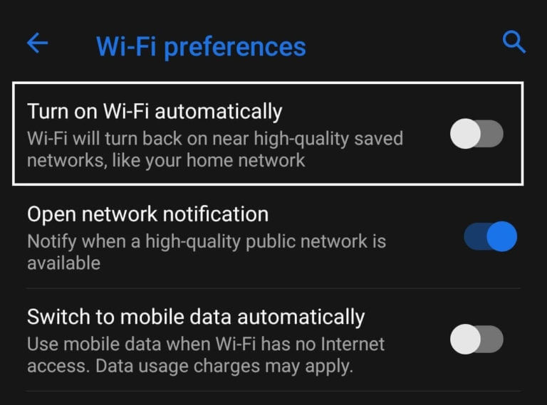 Hoe Wifi Automatisch Uit Te Schakelen Op Android | Het Beste Huis