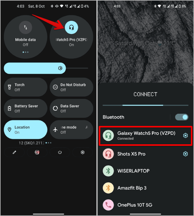 Cómo usar Samsung Galaxy Watch para encontrar mi teléfono y viceversa