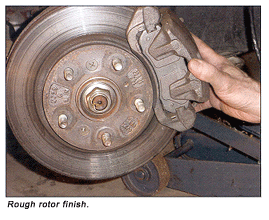 Brake Rotor Inspection & Replacement