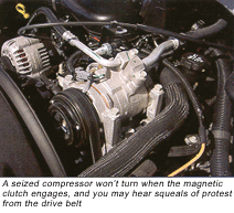Air Conditioner A/C Compressor Failure