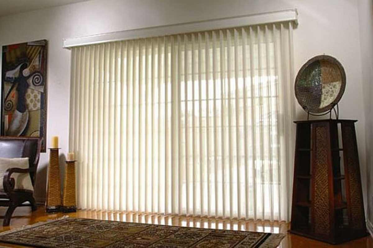 Vertical Blinds For Sliding Glass Doors Naples FL & SWFL
